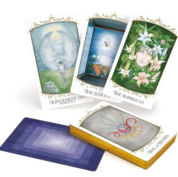 Insight Tarot Deck | Red Feather | Jungian Depth Psychology Divination Tool NWT - Picture 4 of 15